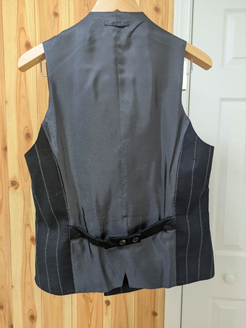 K*n様 Gabriele Pasiniストライプダブルベスト3ピーススーツ46