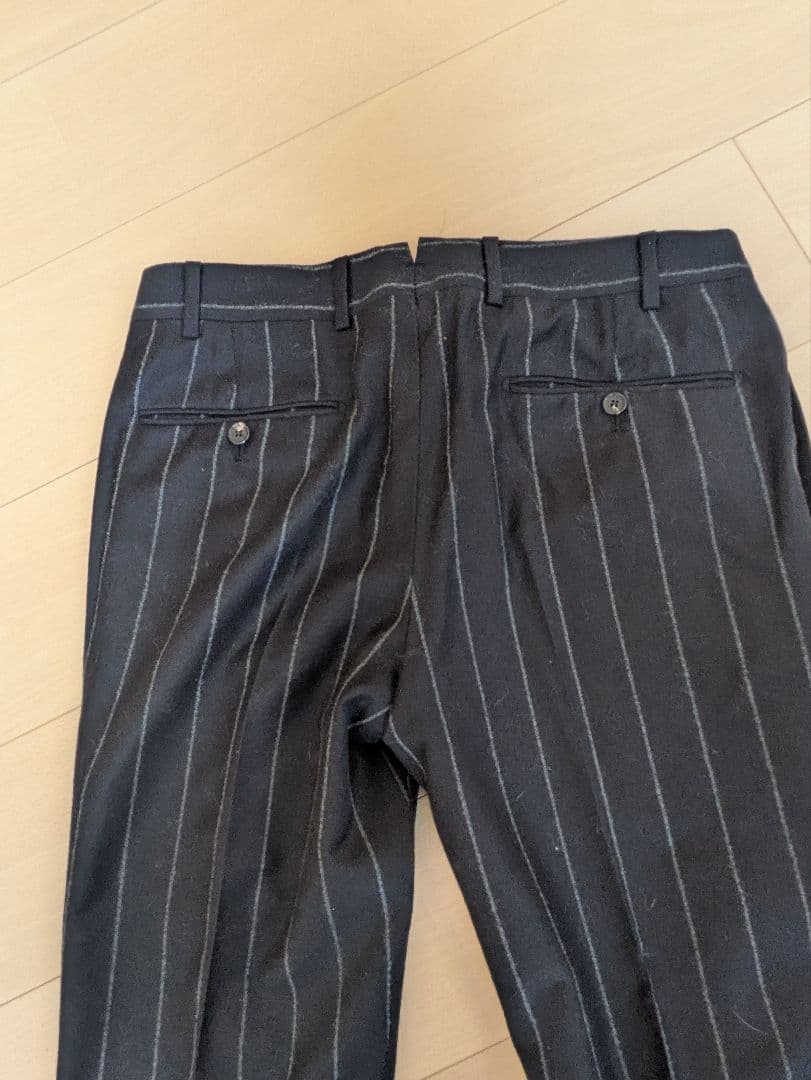 K*n様 Gabriele Pasiniストライプダブルベスト3ピーススーツ46