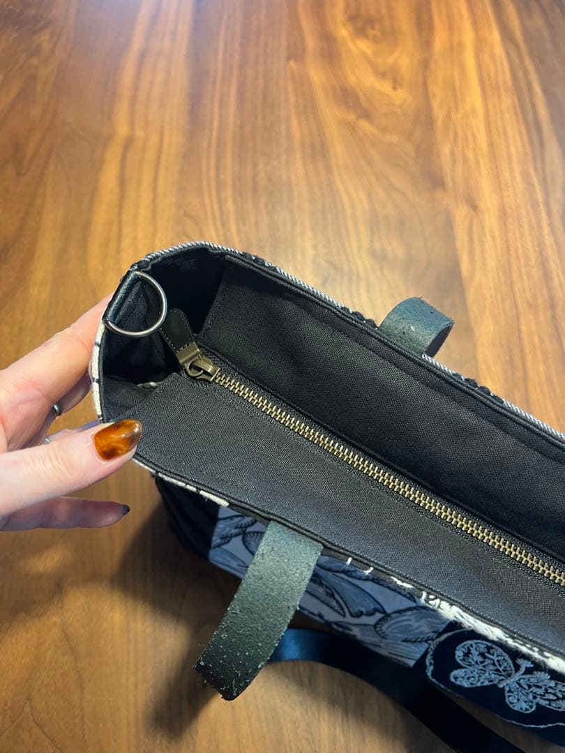 ミナペルホネン パッチワーク・タンバリン　トートバッグ