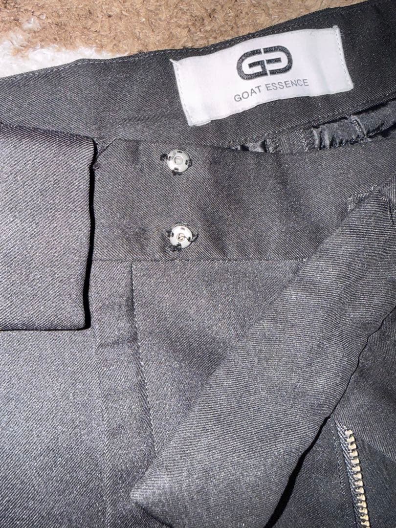 に*ん様 GOAT ESSENCE 黒 ワイドパンツ