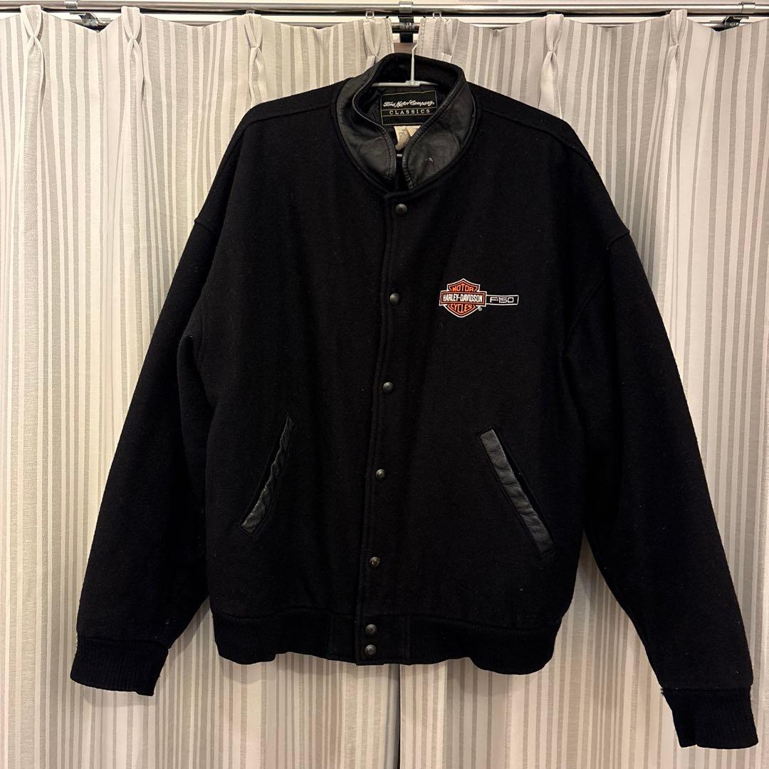 Harley-Davidson ブラックスタジャン古着
