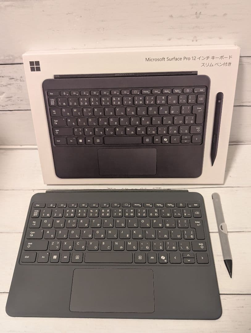 【美品】Surface Pro 12インチ キーボード スリムペン付