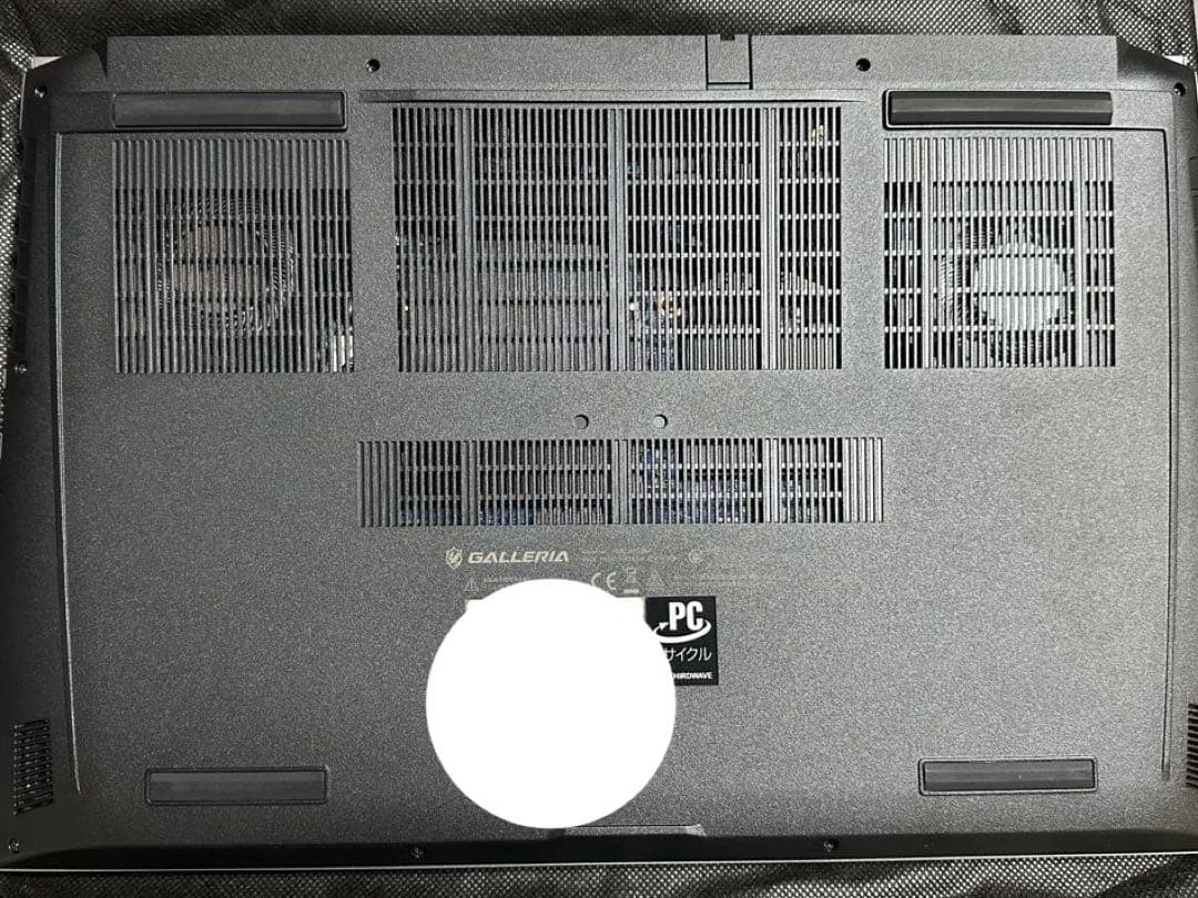 美品　GALLERIA RL7C-R35-5N ゲーミングノートPC
