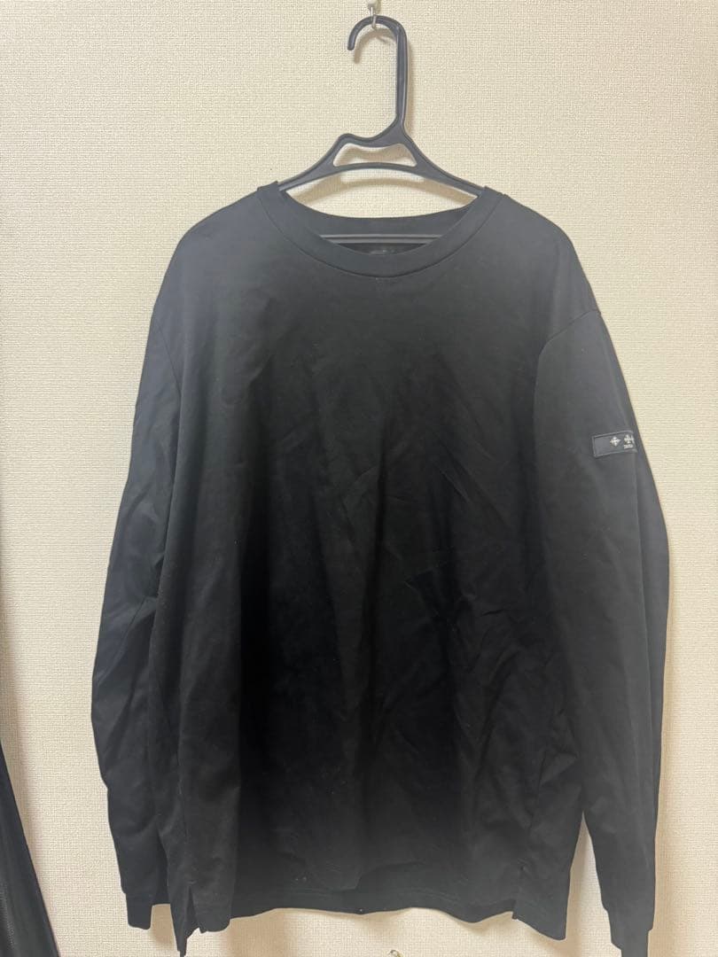 TATRAS ブラック 長袖トレーナー