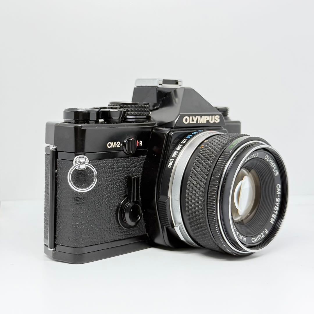 【完動品】OLYMPUS OM-2N ブラック フィルム一眼レフ 動作確認済み