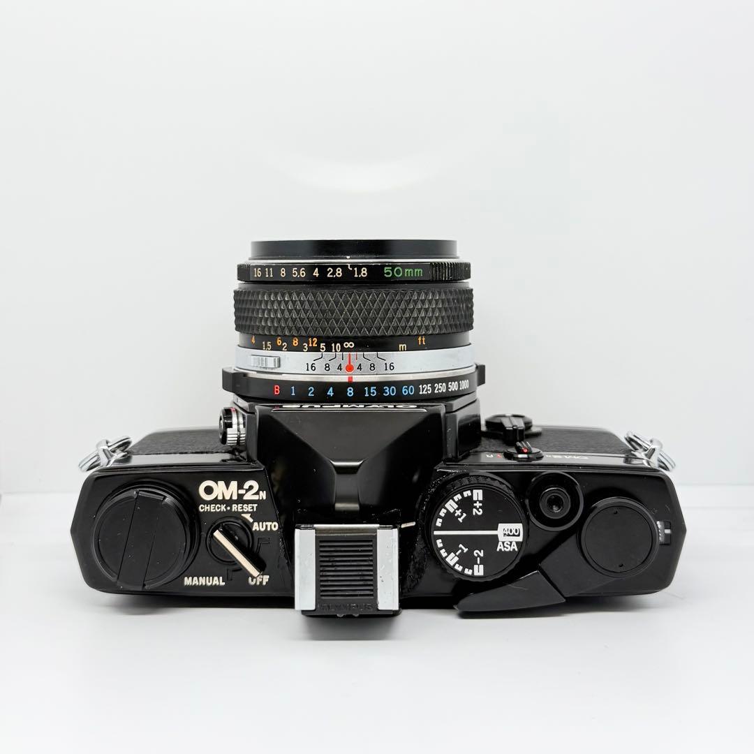 【完動品】OLYMPUS OM-2N ブラック フィルム一眼レフ 動作確認済み