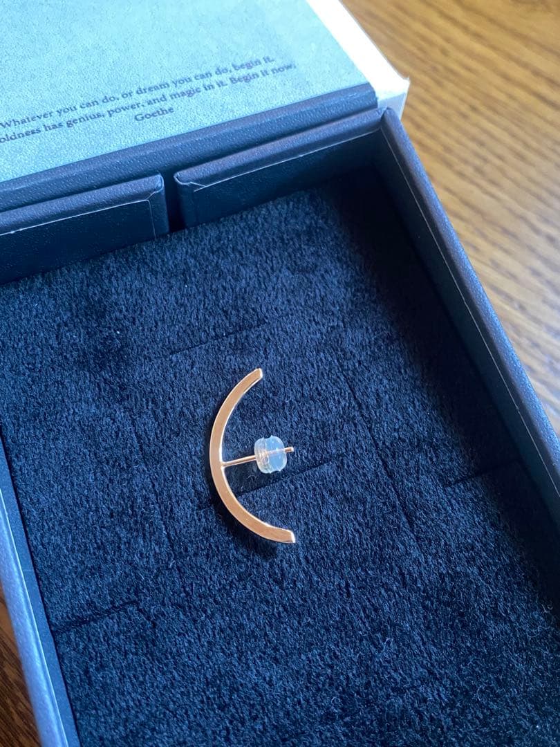 P*o様 Hirotaka Bow ピアス　k10 片耳