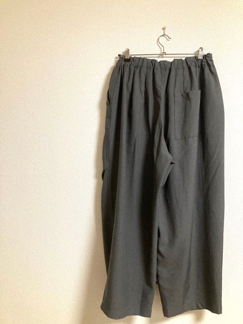 ミズイロインド　ワイドカーゴパンツ　mizuiroind