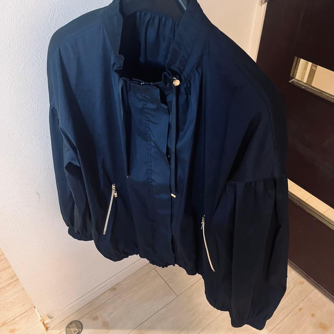 ANAYI タフタギャザーブルゾン