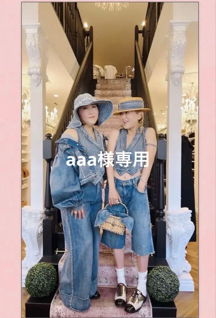 ヴァクトーヴォヤージュ J Boy デニムタキシードベスト