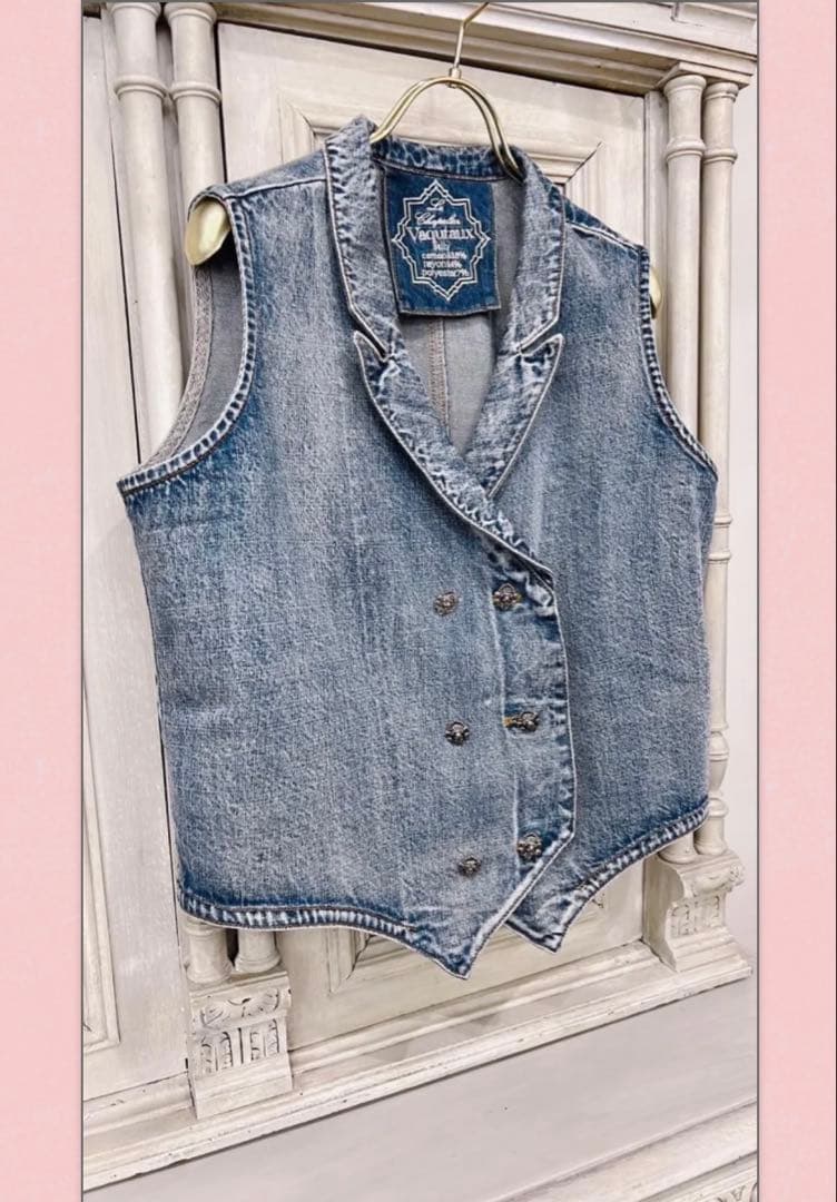 ヴァクトーヴォヤージュ J Boy デニムタキシードベスト