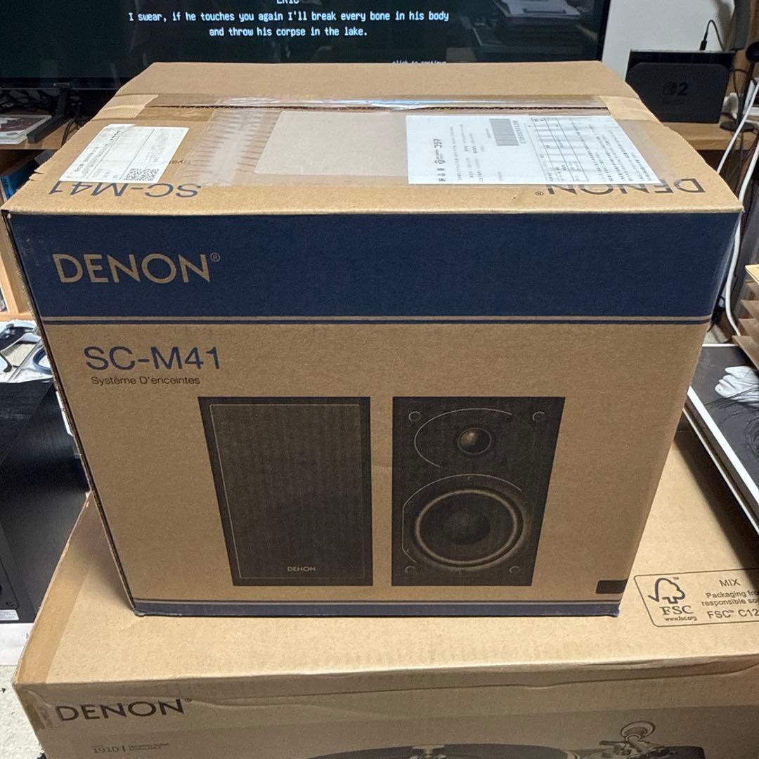 R*K様 DENON SC-M41 スピーカー