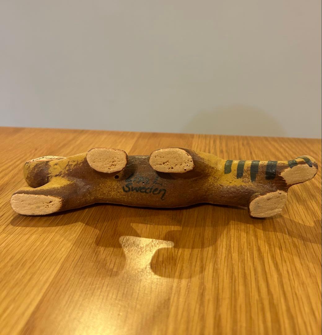 リサラーソン Lisa Larson Tiger トラ 陶器 置き物