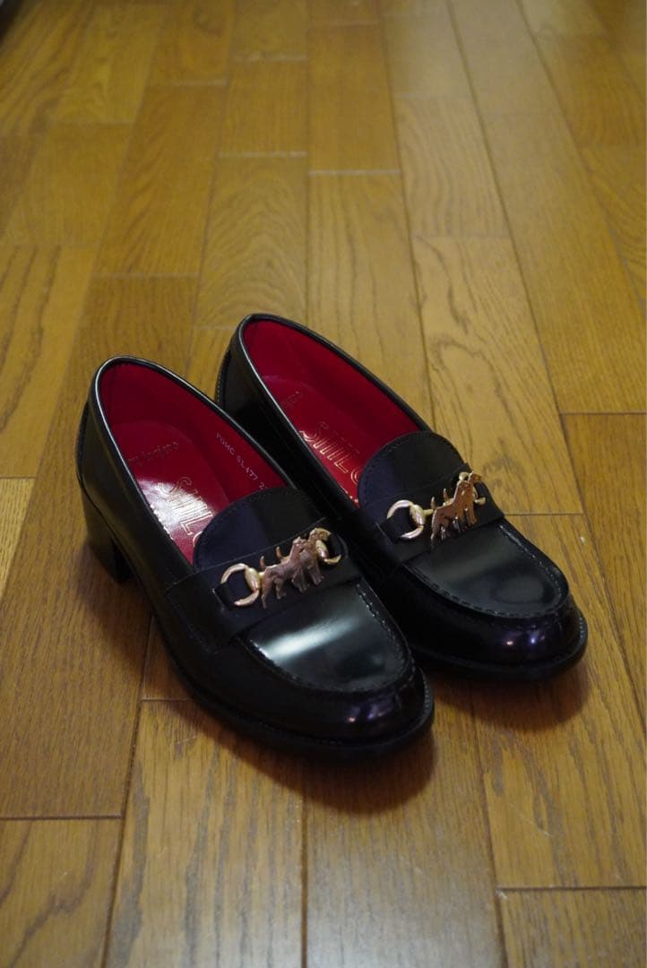 SIIILON×HARUTA memory loafers 23.5cm