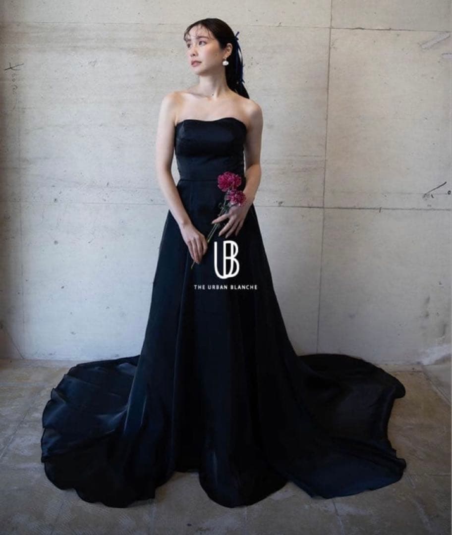 はるブラックドレス　アーバンブランシュ　urbanblanche