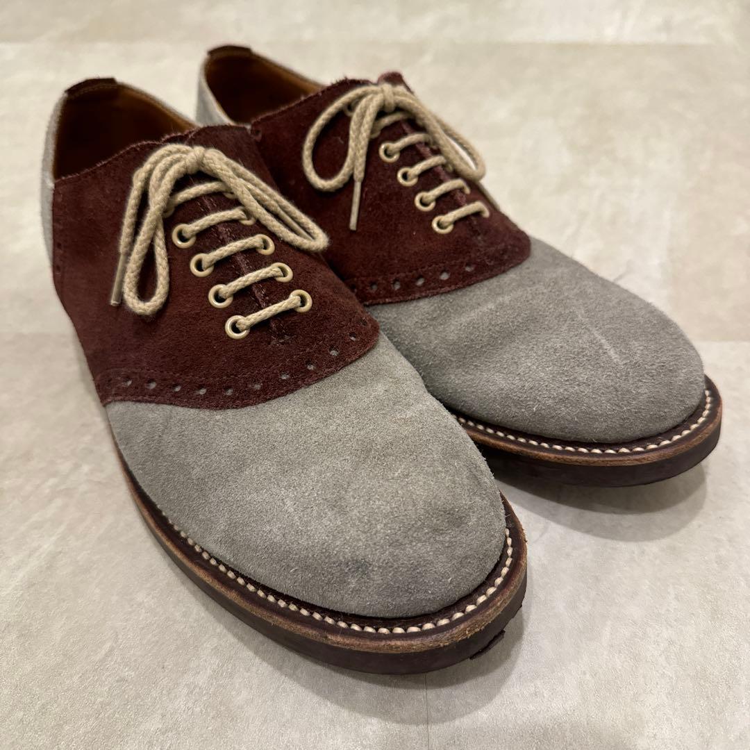 GLADHAND×REGAL スウェード サドルシューズ