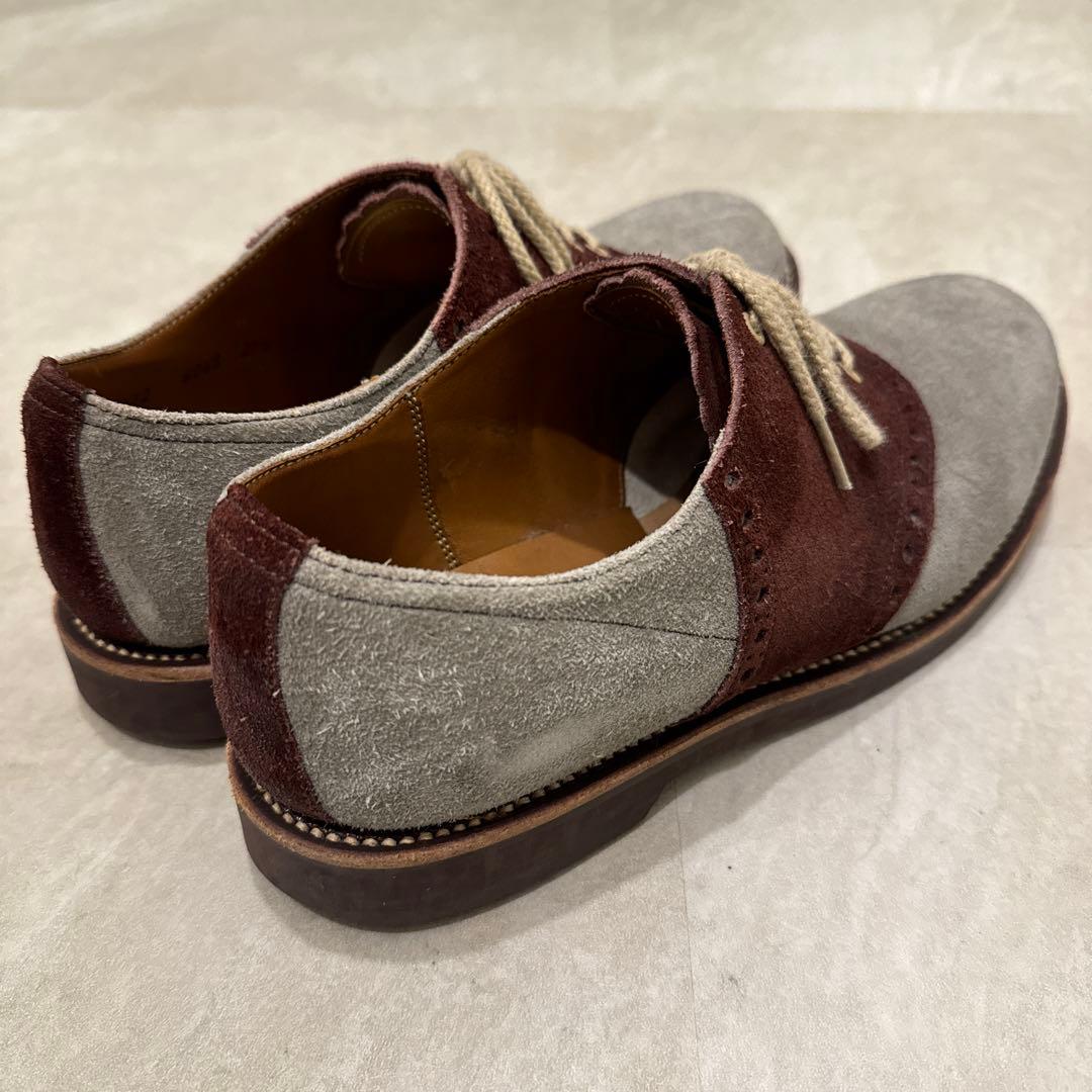 GLADHAND×REGAL スウェード サドルシューズ