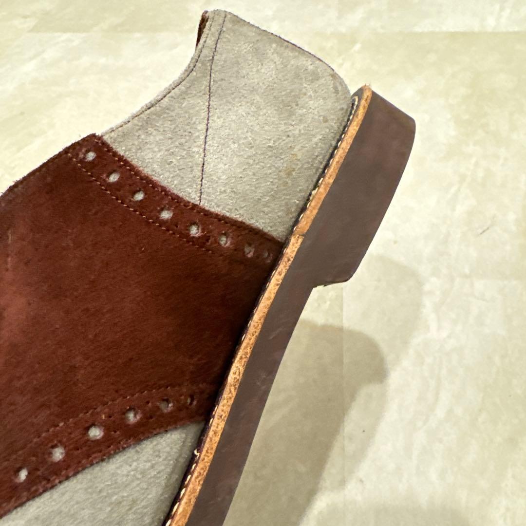 GLADHAND×REGAL スウェード サドルシューズ