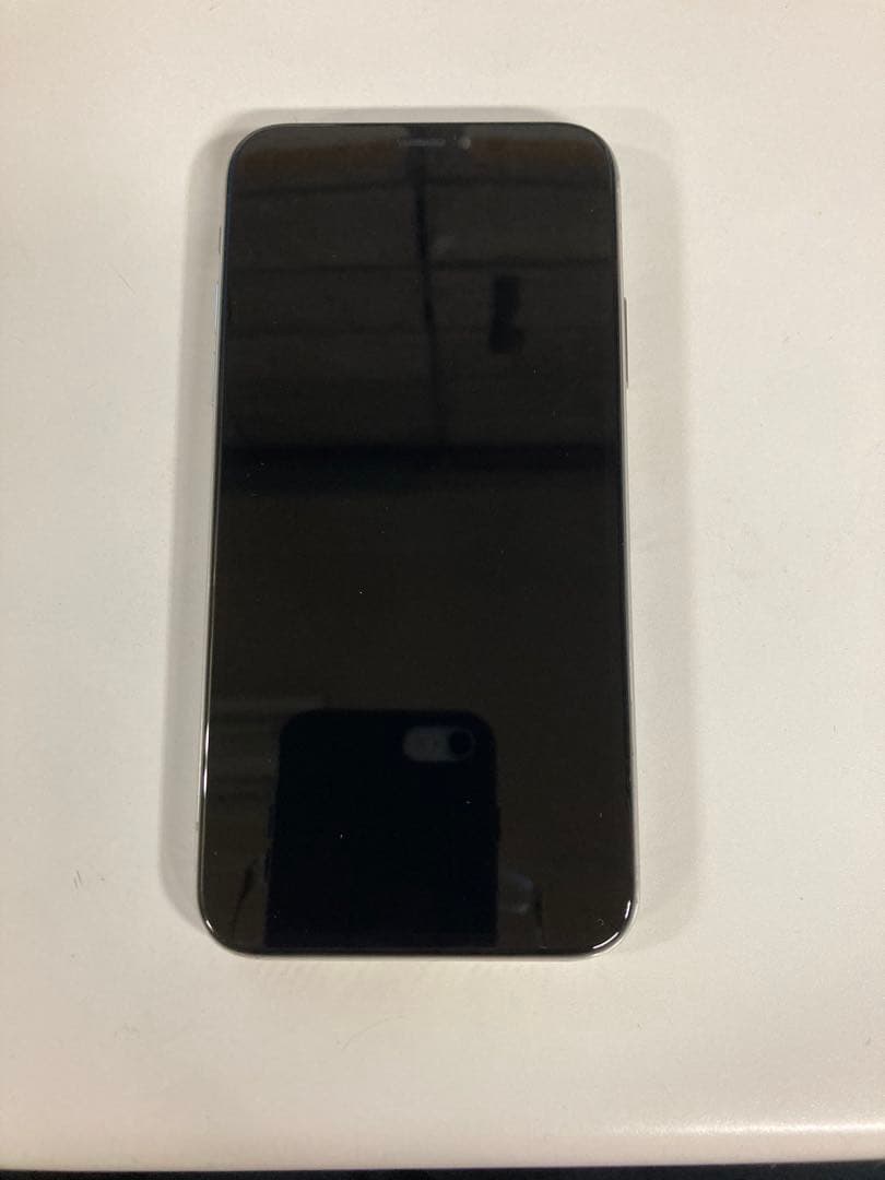 美品iPhone X 256GB シルバー SIMフリー動作確認済 初期化済