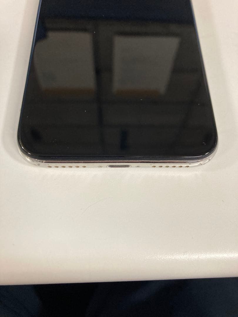 美品iPhone X 256GB シルバー SIMフリー動作確認済 初期化済