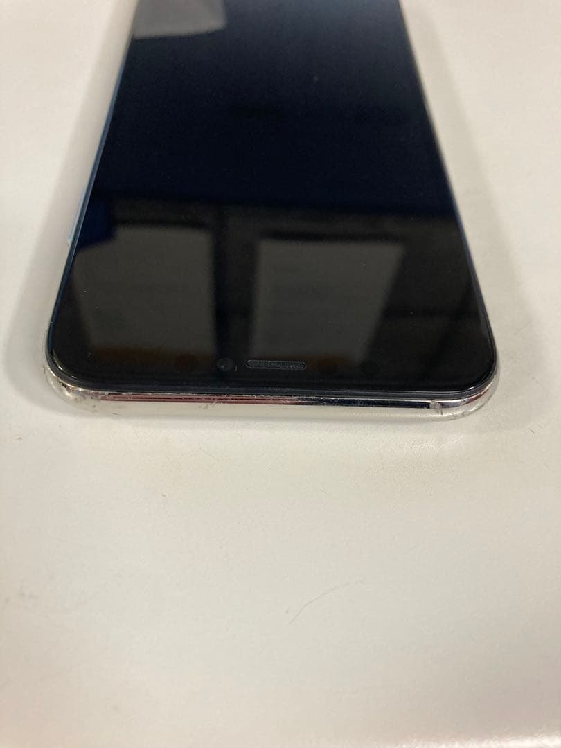 美品iPhone X 256GB シルバー SIMフリー動作確認済 初期化済