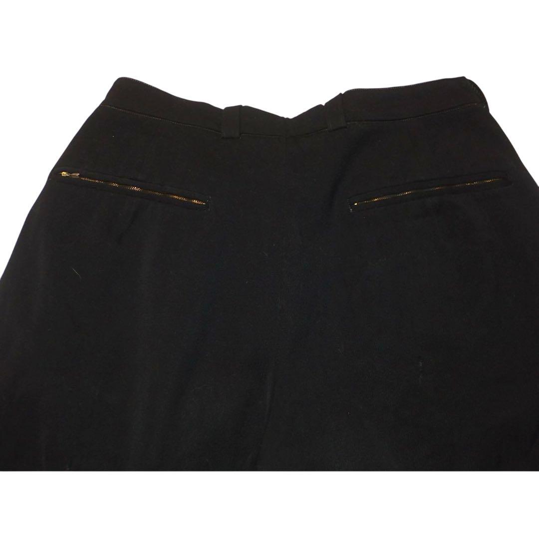 ▪️40s GERMANY ビンテージ パンツ ドイツ ユーロ 半端丈 w30 黒