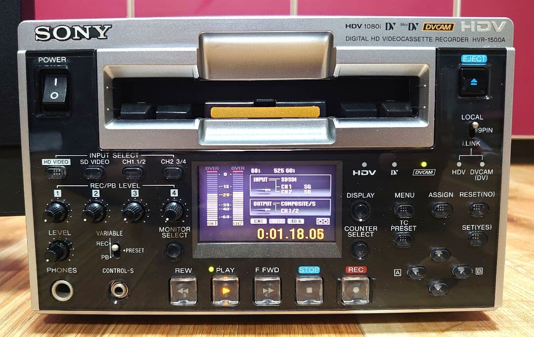 ★【中古/動作品 】★ SONY HVR-1500A DRUM 00089 時間