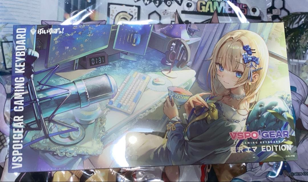 VSPO!GEAR 藍沢エマ EDITION ゲーミングキーボード　新品未開封
