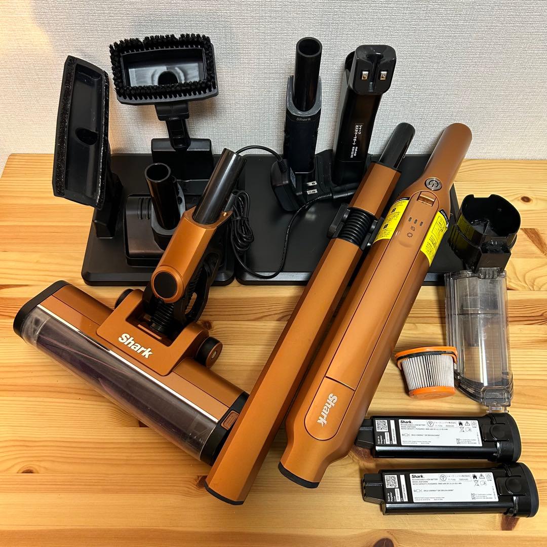 Shark CS651JNZORスティッククリーナー本体☆キャメル☆上位モデル