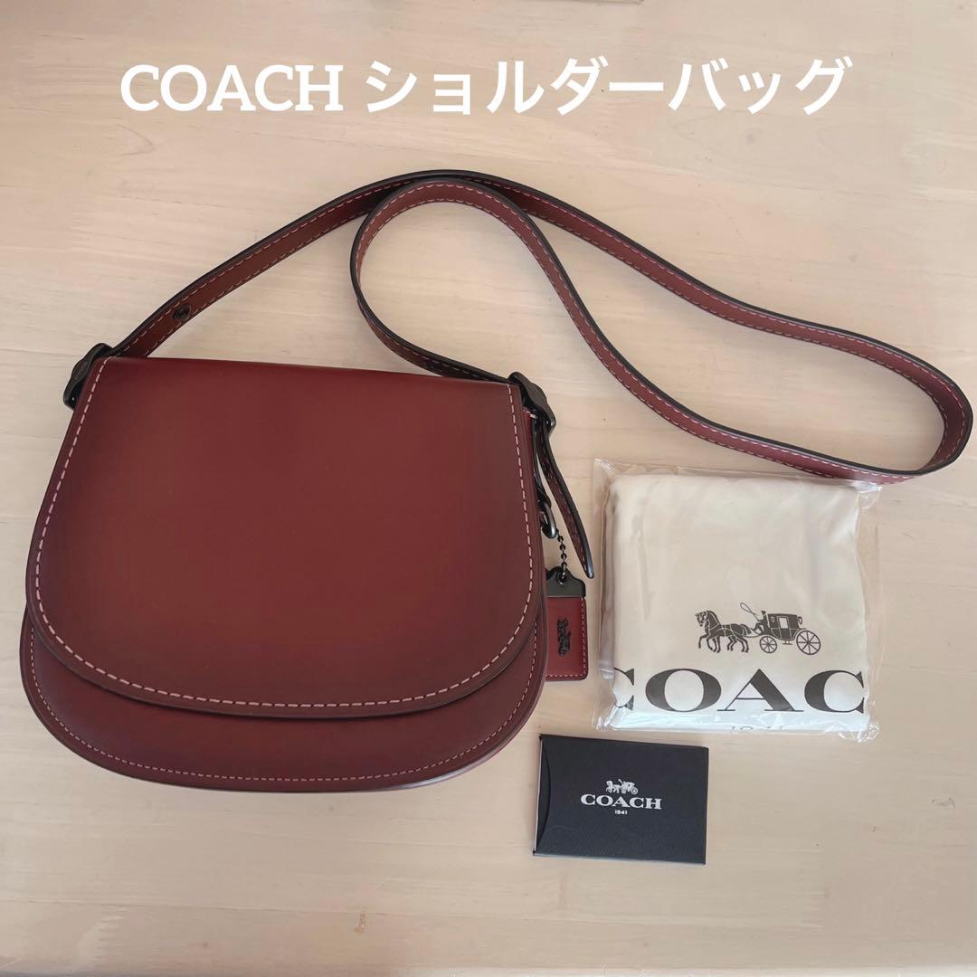 COACH コーチ 20115 ショルダーバッグ グラブタンレザー ポシェット