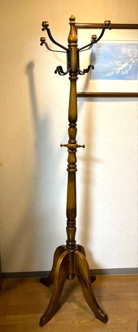 カリモク家具　コートラック　ハンガーラック