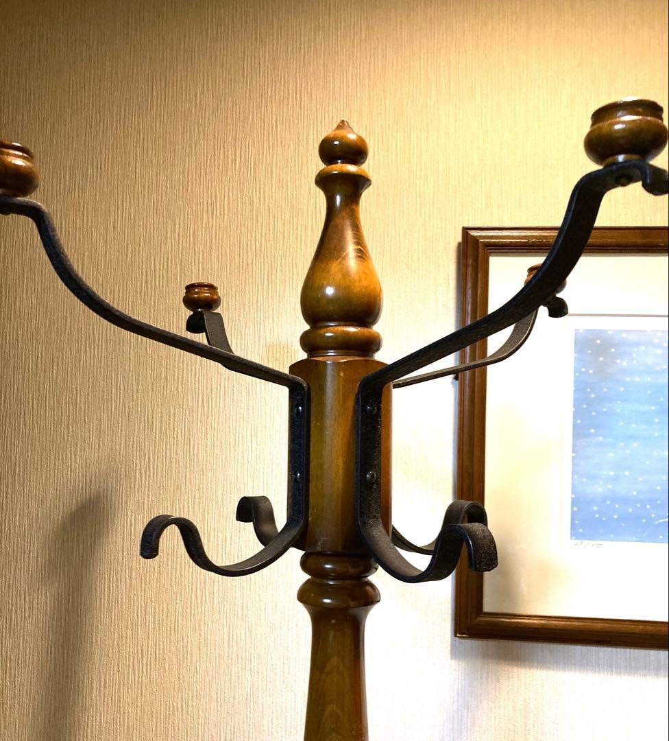 カリモク家具　コートラック　ハンガーラック