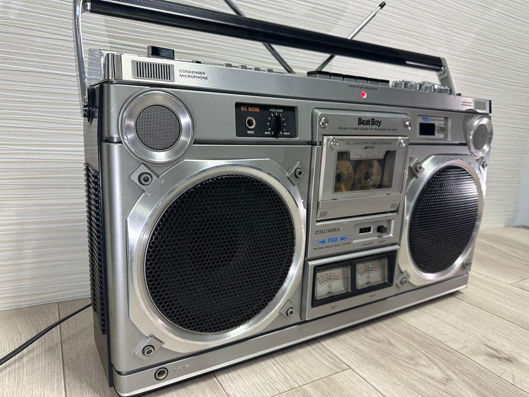 ゆのかる COLUMBIA ラジカセ Hitachi TRK-8180