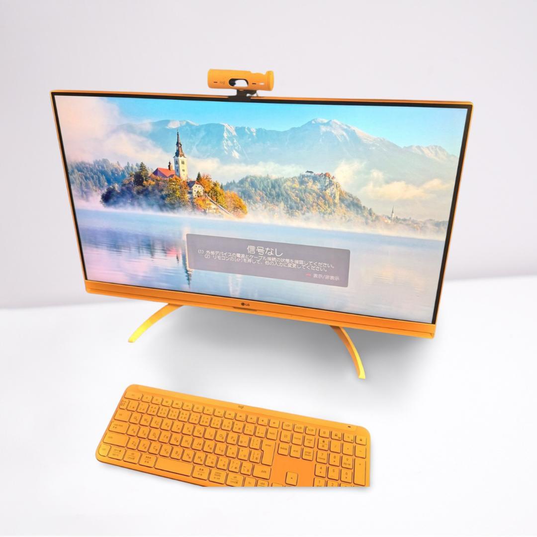 【2024年製】LG 4Kスマートモニター 白 31.5型 webOS プロ梱包