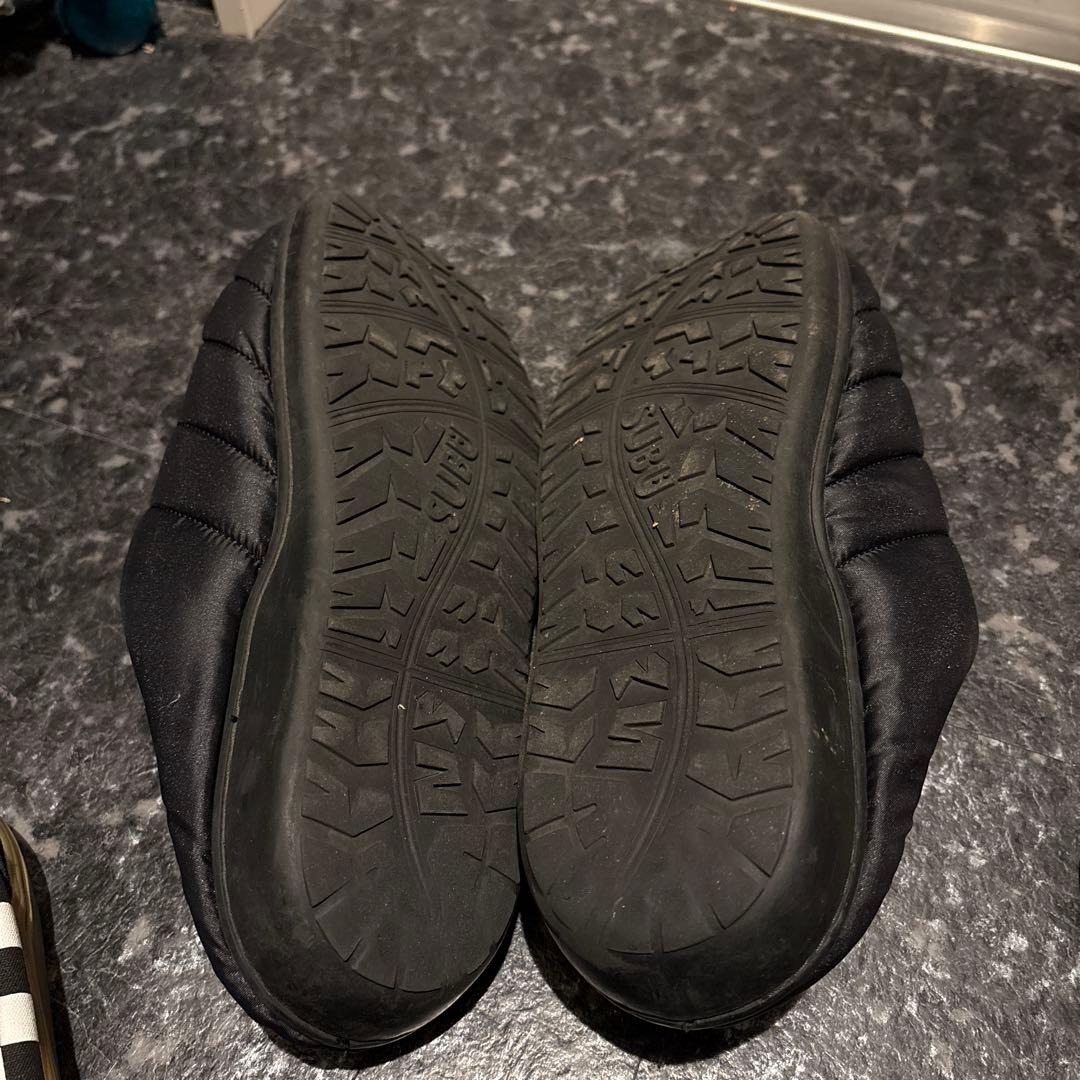 kkkさま F.C.R.B. subs ロゴ入り ブラックサンダル