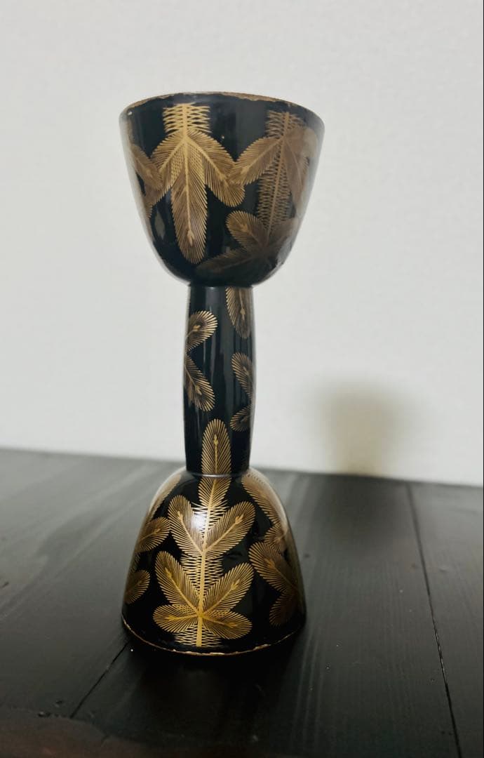 小鼓　胴　松蒔絵