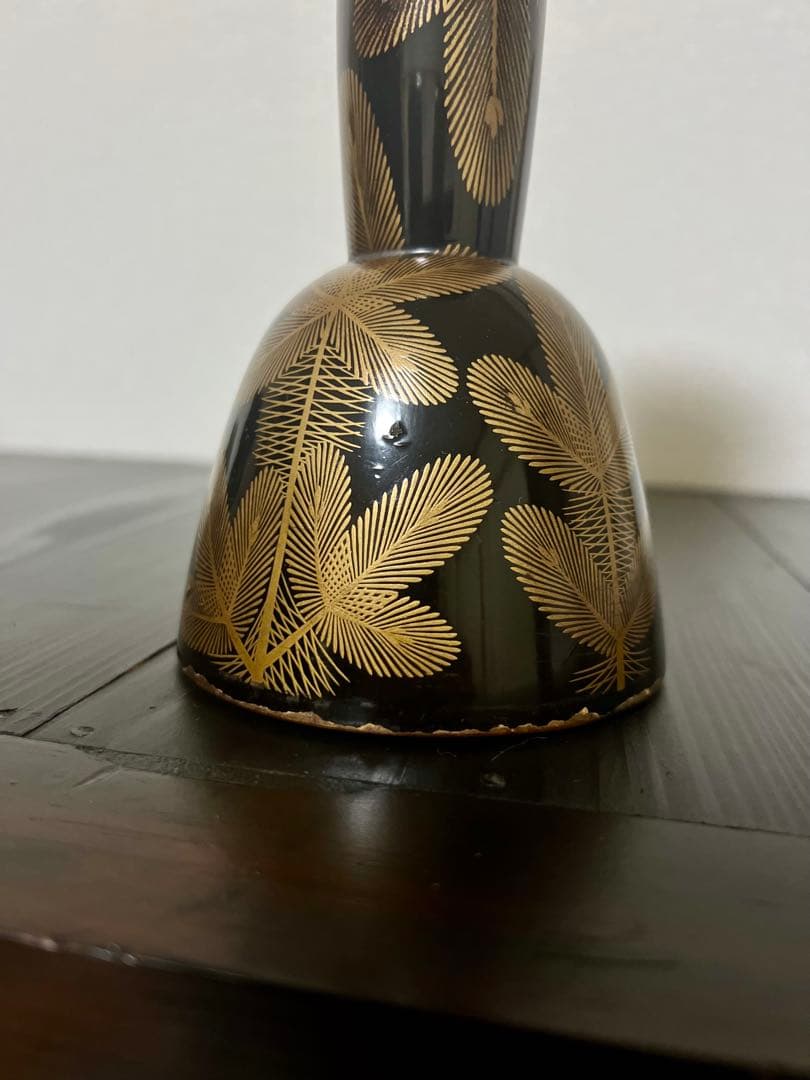 小鼓　胴　松蒔絵