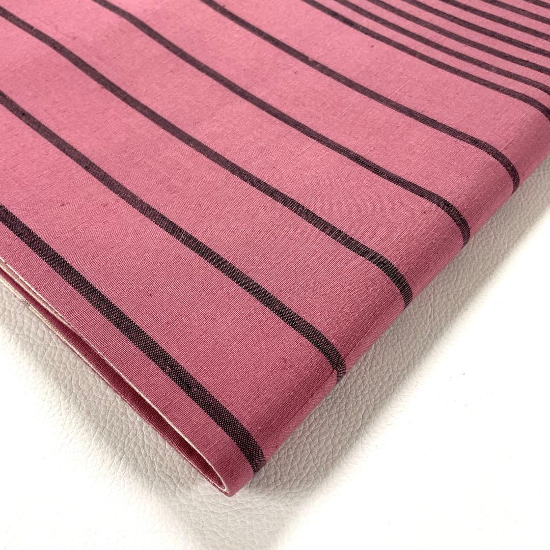 専用帯5874 4705 二点セット ●高級 正絹 小千谷紬 両面全通