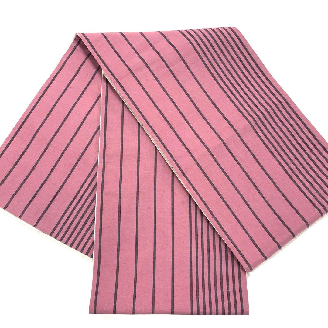 専用帯5874 4705 二点セット ●高級 正絹 小千谷紬 両面全通