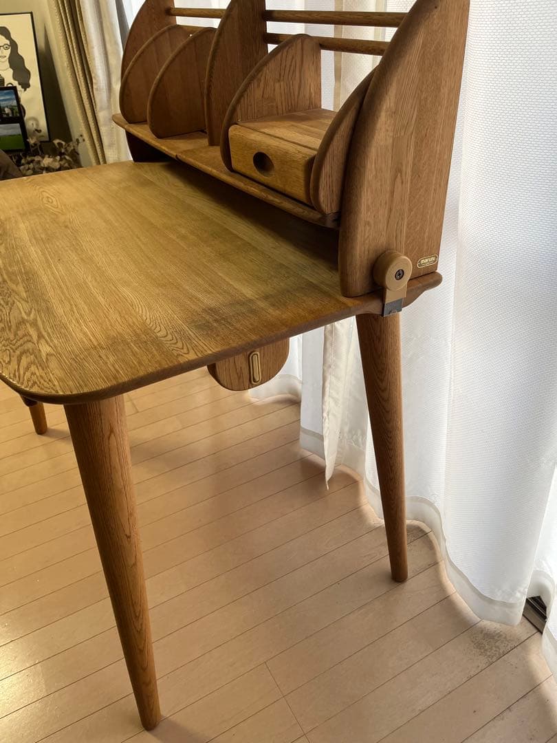 maruni マルニ 木工　学習机　セット①机