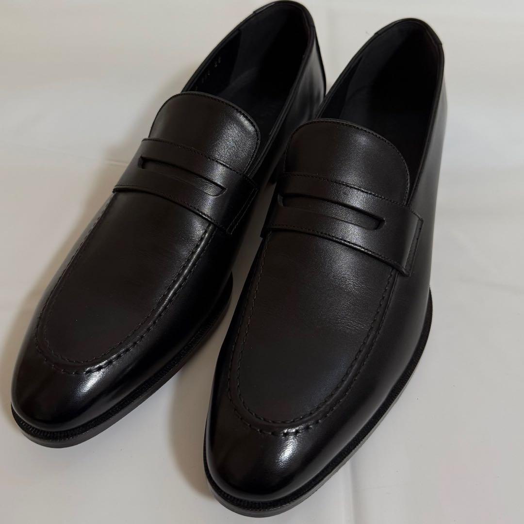 未使用ブラックレーベルクレストブリッジ　　レザーローファー　26㎝　日本製