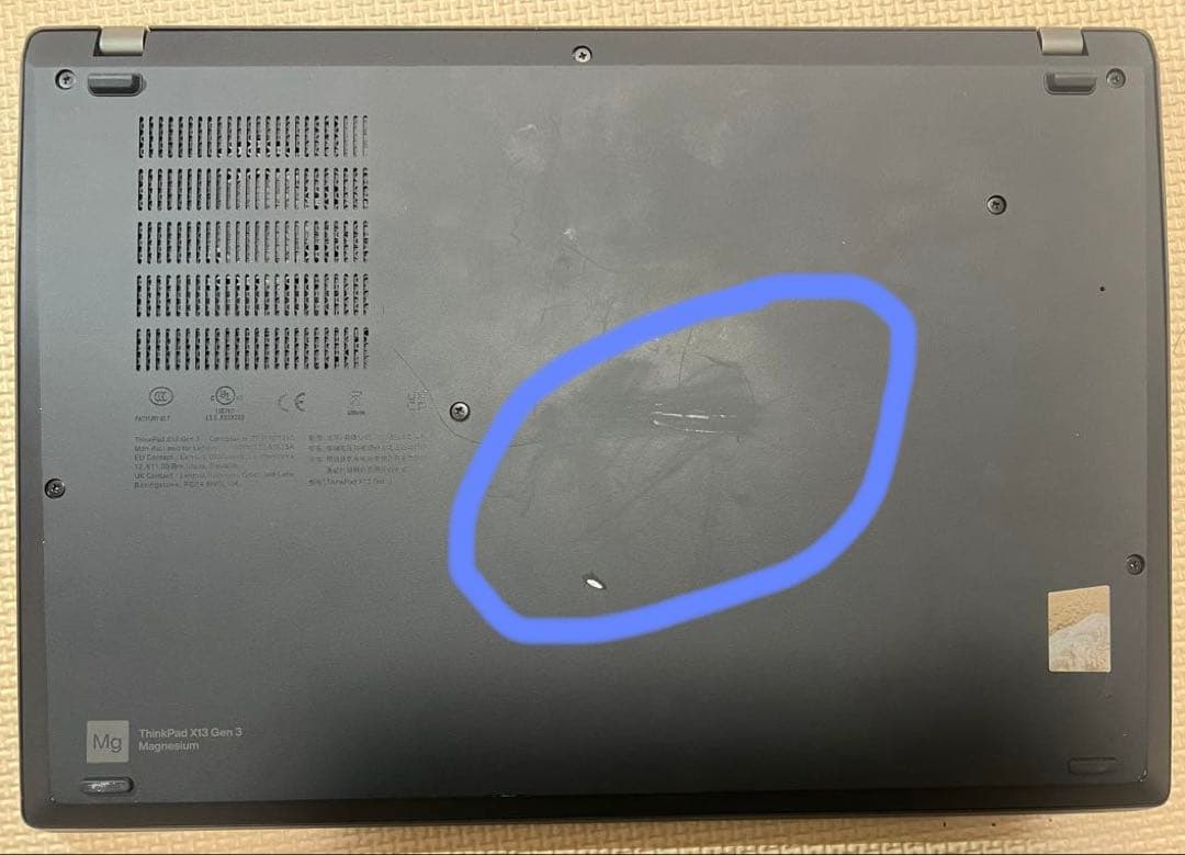 Chromebook本体 ThinkPad X13 GEN3