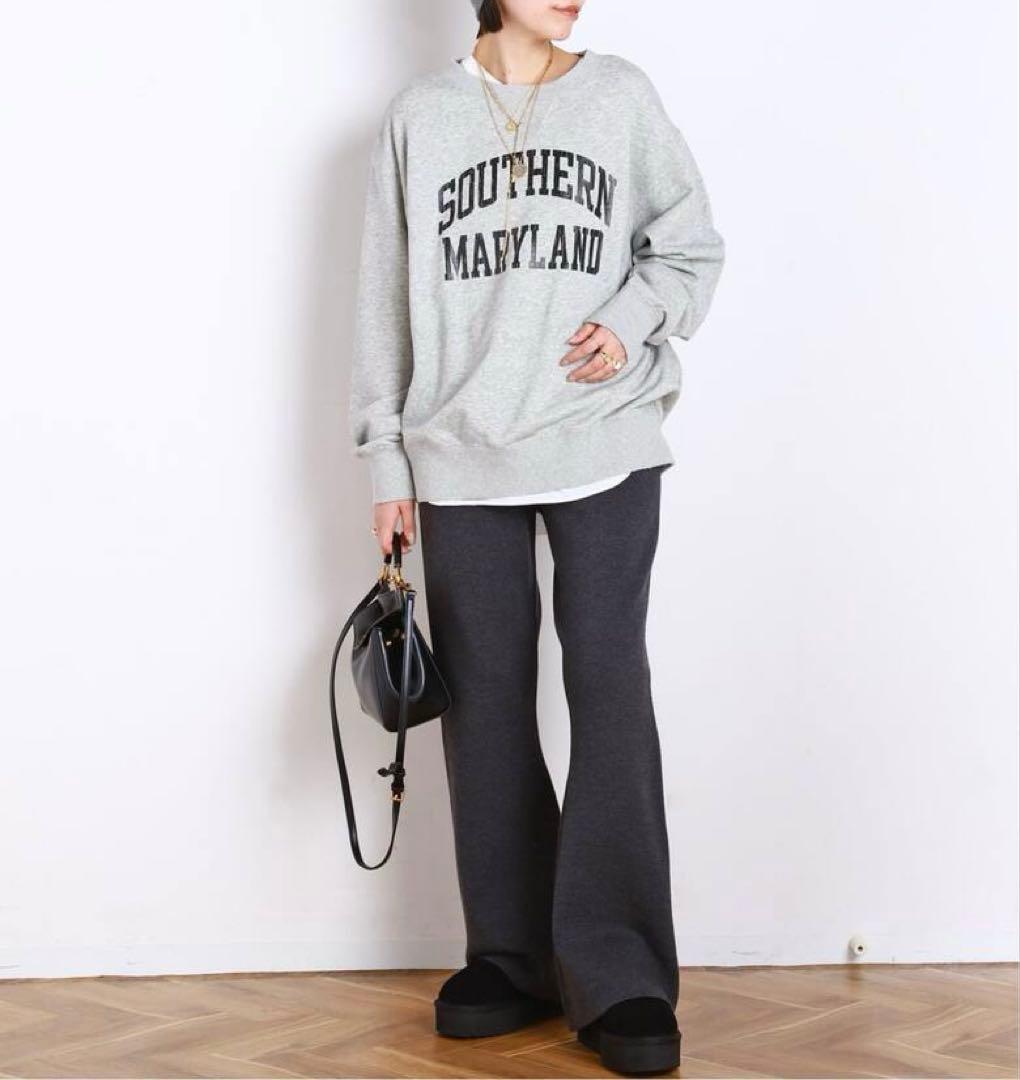 新品【athletic wear MASON】over collegesweat