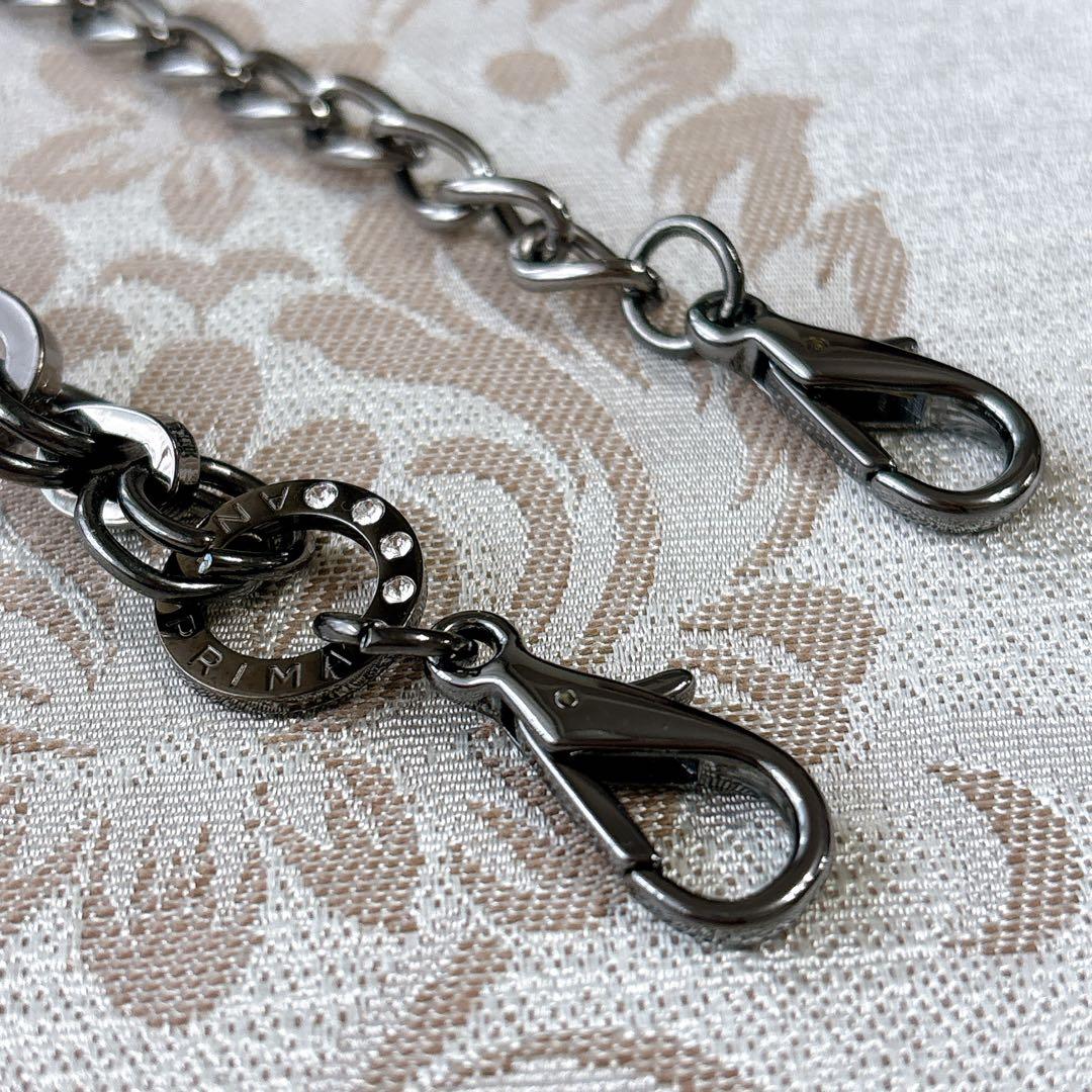 美品　アンテプリマ　黒　リボンバッグ　ハンドバッグ　ショルダー　2way