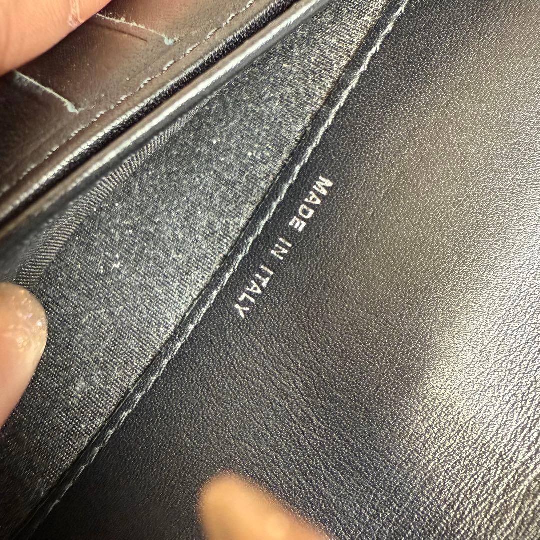 CHANEL キャビアスキン ラウンドファスナー 長財布 ブラック