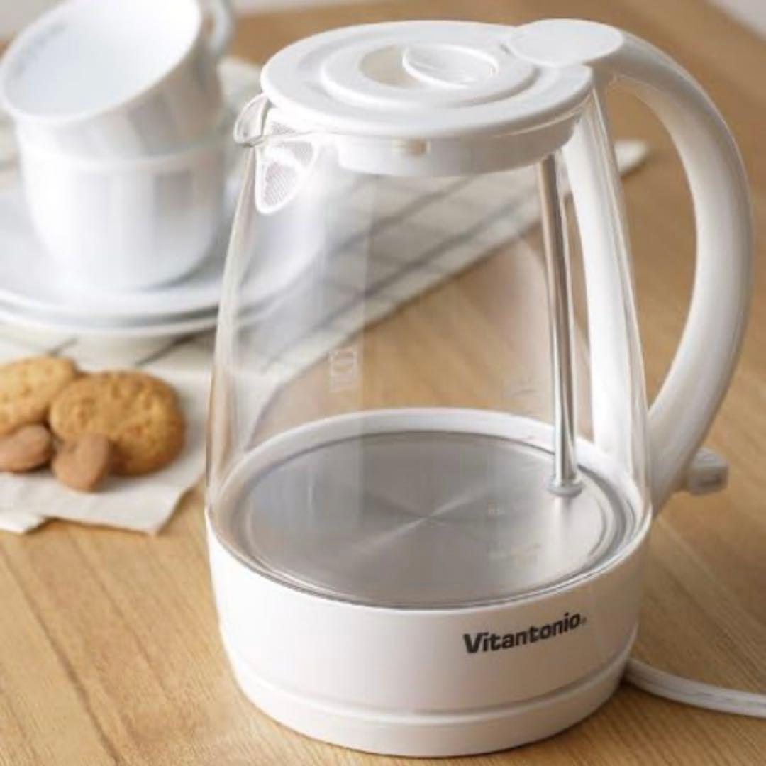 ☆新品未使用品☆【Vitantonio】ビタントニオ ガラスケトル 電気ケトル