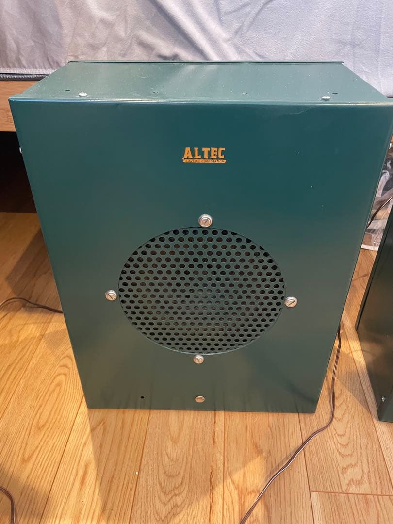 【バレンチーノ様限定】ALTEC スピーカー 2台セット 緑