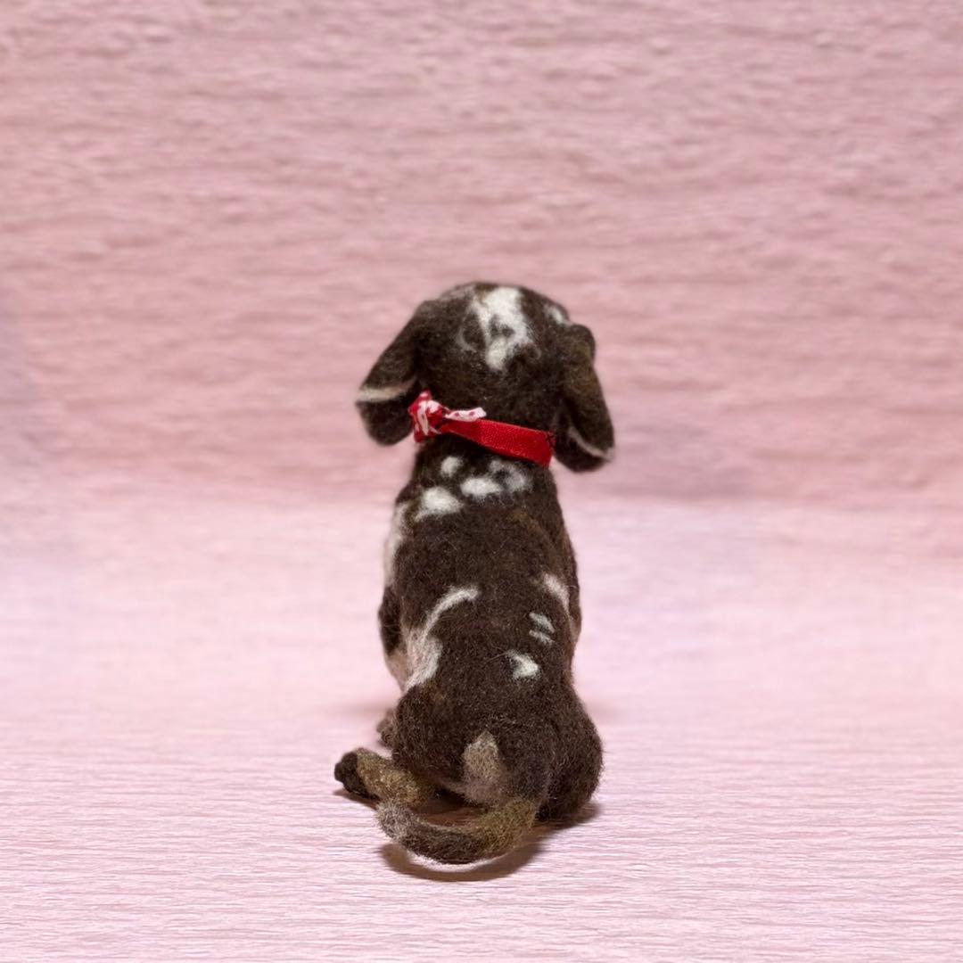 える　羊毛フェルト　Mダックス