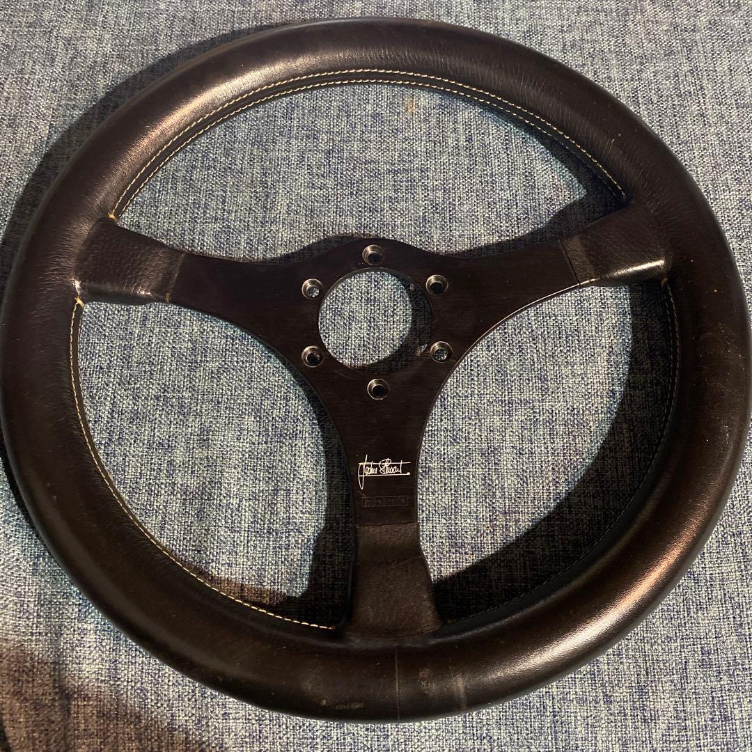 【送料込】希少品☆美品☆MOMO ジャッキー・スチュワート ステアリングホイール