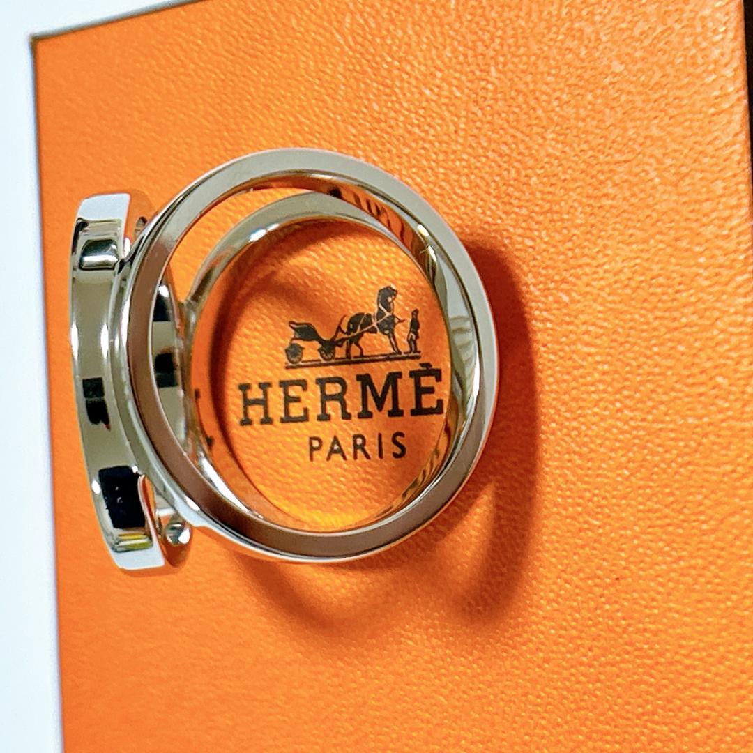 【超美品】エルメス スカーフリング トリオ